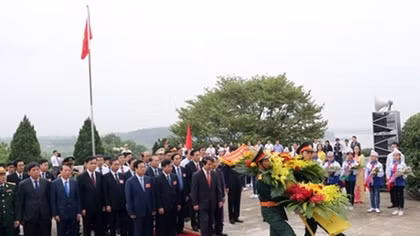 Phú Thọ kỷ niệm 70 năm Ngày chiến thắng Sông Lô