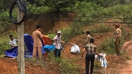 Phát hiện thi thể phân hủy trên núi Minh Trí