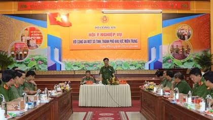 Thứ trưởng Nguyễn Duy Ngọc chủ trì hội nghị Hội ý nghiệp vụ