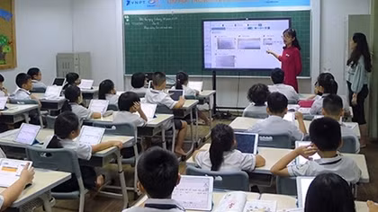 Trao tặng phòng học thông minh cho Trường Tiểu học Archimedes