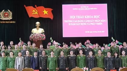 Trường Cao đẳng CSND I đổi mới, nâng cao công tác giáo dục, đào tạo