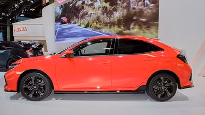 Honda Civic Hatchback 2017 trình làng tại Triển lãm Ô tô Paris