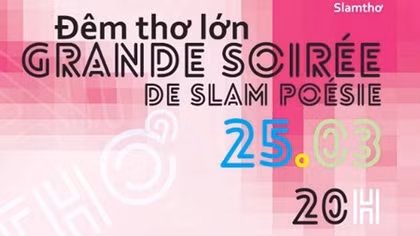 "Đêm thơ lớn" lần đầu tiên tổ chức tại Việt Nam