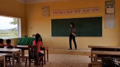 Gần 1.000 học sinh xã Kỳ Hà vẫn chưa đến trường