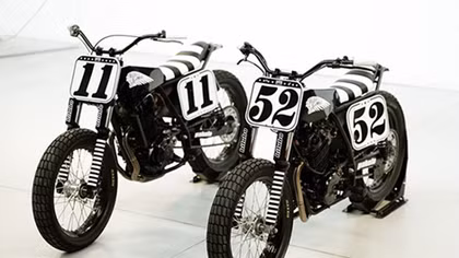 Bộ đôi môtô độ phong cách Flat Tracker kỷ niệm 20 năm tình bạn