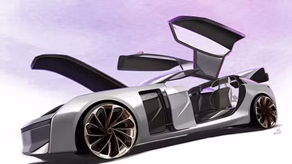 Độc đáo ý tưởng xe coupe có khoang dành cho… chó