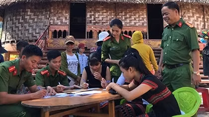 Công an các xã phát huy mô hình tuần tra liên ngành