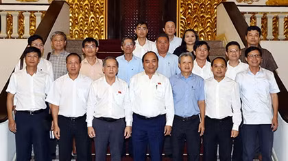 Thủ tướng Nguyễn Xuân Phúc làm việc với lãnh đạo tỉnh Thừa Thiên – Huế