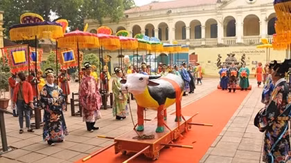Khám phá Tết cung đình xưa tại Hoàng thành Thăng Long