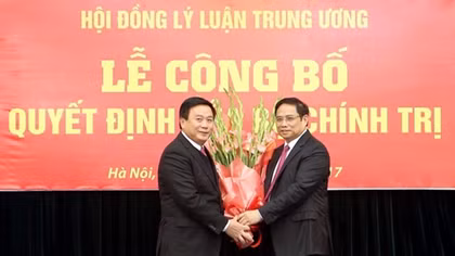 Đồng chí Nguyễn Xuân Thắng phụ trách Hội đồng Lý luận Trung ương