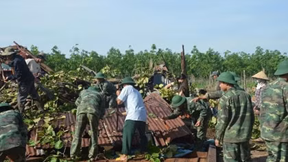 Ngân sách hỗ trợ đến 80% để khắc phục hậu quả thiên tai