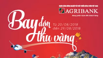 Hoàn ngay 200.000đ khi đặt vé qua Agribank E-Mobile Banking