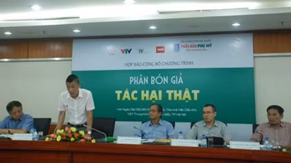 Công bố chương trình “Phân bón giả - tác hại thật” 