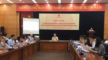 Xây dựng thông tư về hàng “made in Vietnam” 