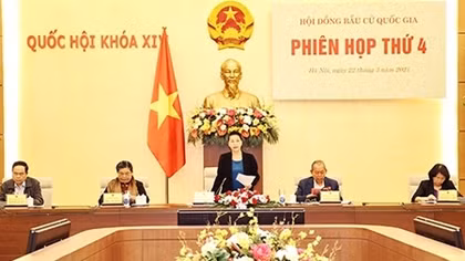 Chủ tịch Quốc hội chủ trì Phiên họp thứ 4 Hội đồng bầu cử Quốc gia
