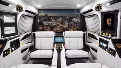Khám phá nội thất xa xỉ của "chuyên cơ mặt đất" Cadillac Escalade “độ”