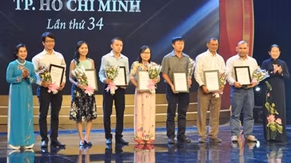 51 tác phẩm đạt giải Báo chí TP Hồ Chí Minh lần 34