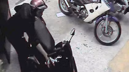 Lật tẩy đôi tình nhân chuyên trộm cắp xe máy