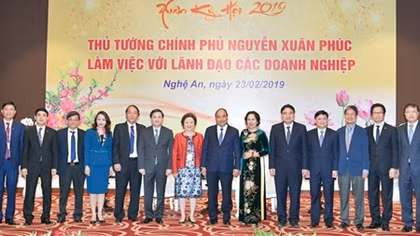 Thủ tướng tiếp các nhà đầu tư lớn tại Nghệ An