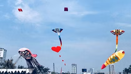 Khai mạc lễ hội diều Đà Nẵng 2018