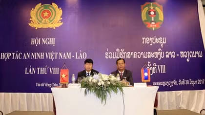Hội nghị hợp tác An ninh Việt Nam - Lào lần thứ VIII