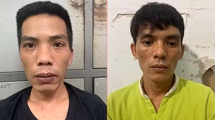 Hai tên cướp giật túi xách của phụ nữ trên đường vắng sa lưới