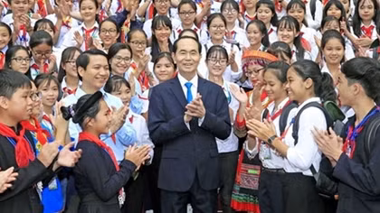 Đảng, Nhà nước và nhân dân luôn đặt niềm tin yêu và kỳ vọng vào thiếu niên, nhi đồng