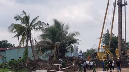 Kiểm tra thông tin 2 cháu bé bị điện giật ở công trình xây dựng
