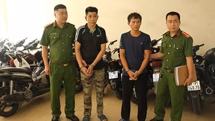 Ba đối tượng gây ra hơn 60 vụ trộm xe máy