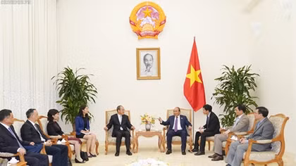 Thủ tướng tiếp Tỉnh trưởng Vân Nam, Trung Quốc
