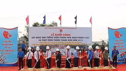 Khởi công xây dựng Khu tưởng niệm Thanh niên xung phong C283