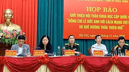 Hội thảo khoa học cấp quốc gia kỷ niệm ngày sinh đồng chí Lê Đức Anh