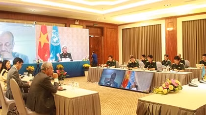 Nỗ lực của lực lượng gìn giữ hòa bình trong phòng, chống dịch COVID-19