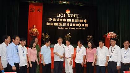 Bộ trưởng Tô Lâm tiếp xúc cử tri tỉnh Bắc Ninh