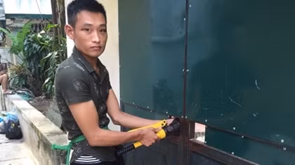 Nhóm trộm một đêm 3 lần đột nhập vào nhà trọ trộm cắp gần chục xe máy