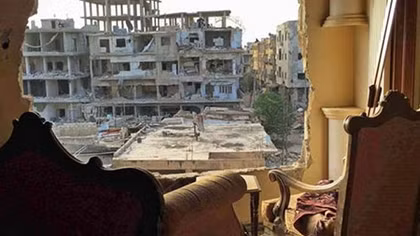 Bom đạn “bó tay” với một thư viện bí mật dưới lòng đất Syria