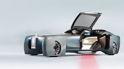 Ý tưởng thiết kế xe hơi tương lai quá "điên rồ" của Rolls-Royce