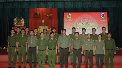 200 cán bộ Công an được tập huấn phòng chống tác hại thuốc lá