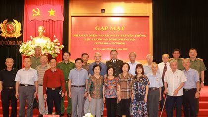 Lực lượng An ninh nhân dân một lòng tận trung với nước, tận hiếu với dân