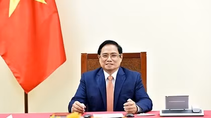 Thủ tướng Phạm Minh Chính điện đàm với Thủ tướng Đức Angela Merkel