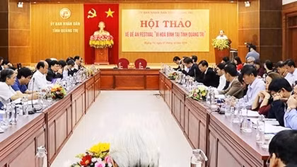 Hội thảo lấy ý kiến Đề án “Festival vì Hòa bình” 
