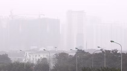 Chất lượng không khí Hà Nội diễn biến phức tạp