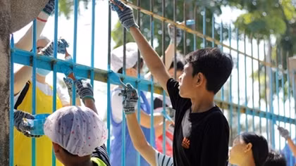 Ngày tình nguyện vì cộng đồng (CSR) của Amway tại Làng trẻ em SOS