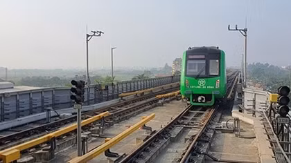 Đường sắt Cát Linh - Hà Đông chạy thử nghiệm sau 8 lần lỡ hẹn