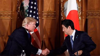 Tổng thống Donald Trump thăm Nhật: Khó ra tuyên bố chung