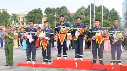 Khai mạc Hội thi thể thao nghiệp vụ cứu nạn cứu hộ Cụm Thi đua số 7