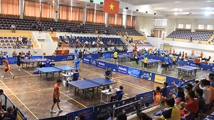 Khai mạc Giải Bóng bàn Cúp Hội Nhà báo Việt Nam lần thứ XI