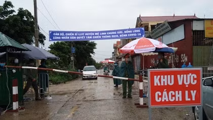 9 chốt kiểm soát giúp dân Hạ Lôi yên tâm chống dịch