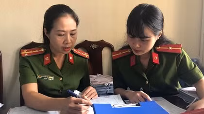 Nữ Đại úy Công an nỗ lực vì dân