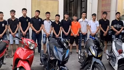 15 đối tượng bị bắt sau khi lên facebook hẹn nhau đi đua xe